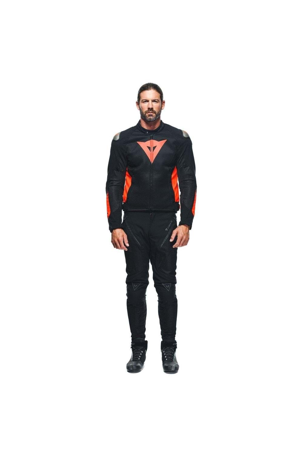 Dainese Energyca Air Black Fluo Red Tekstil Mont KIRMIZI SİYAH