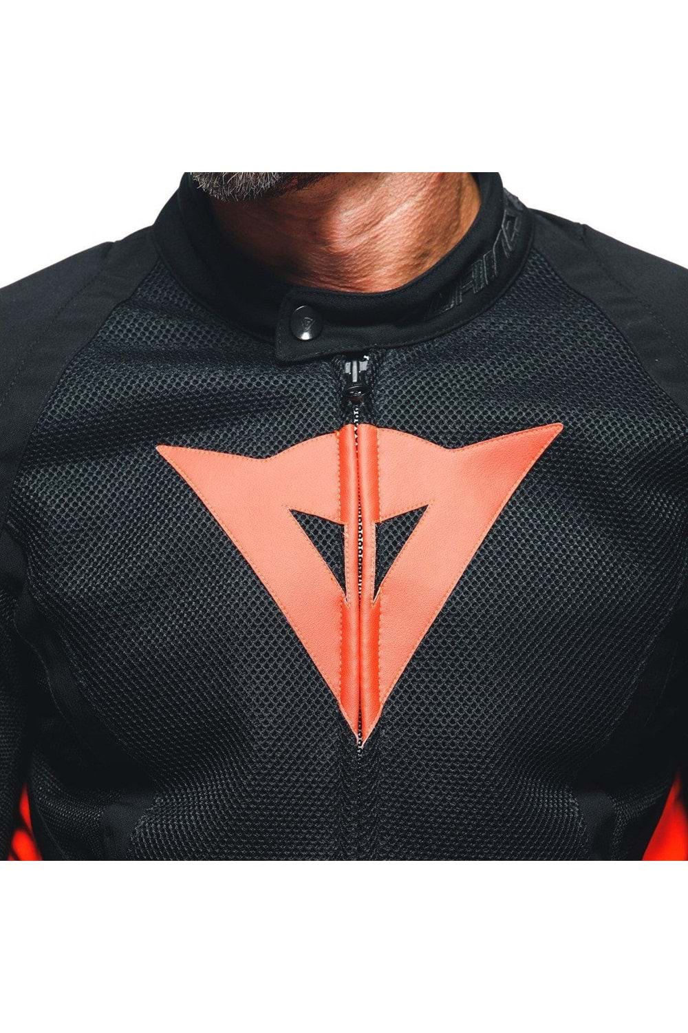 Dainese Energyca Air Black Fluo Red Tekstil Mont KIRMIZI SİYAH