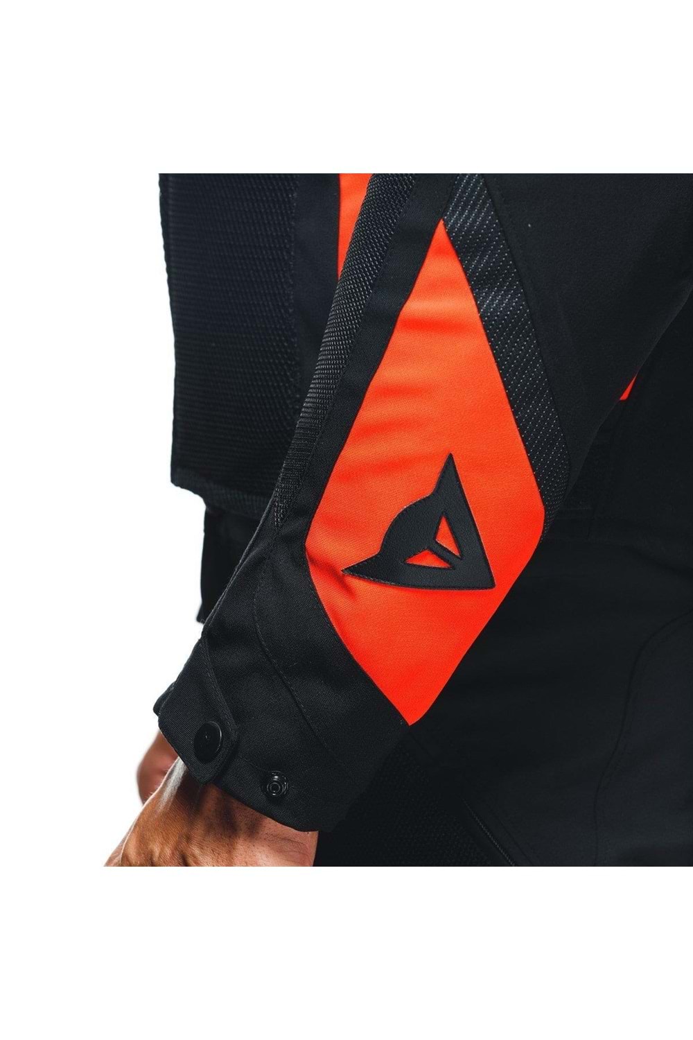 Dainese Energyca Air Black Fluo Red Tekstil Mont KIRMIZI SİYAH