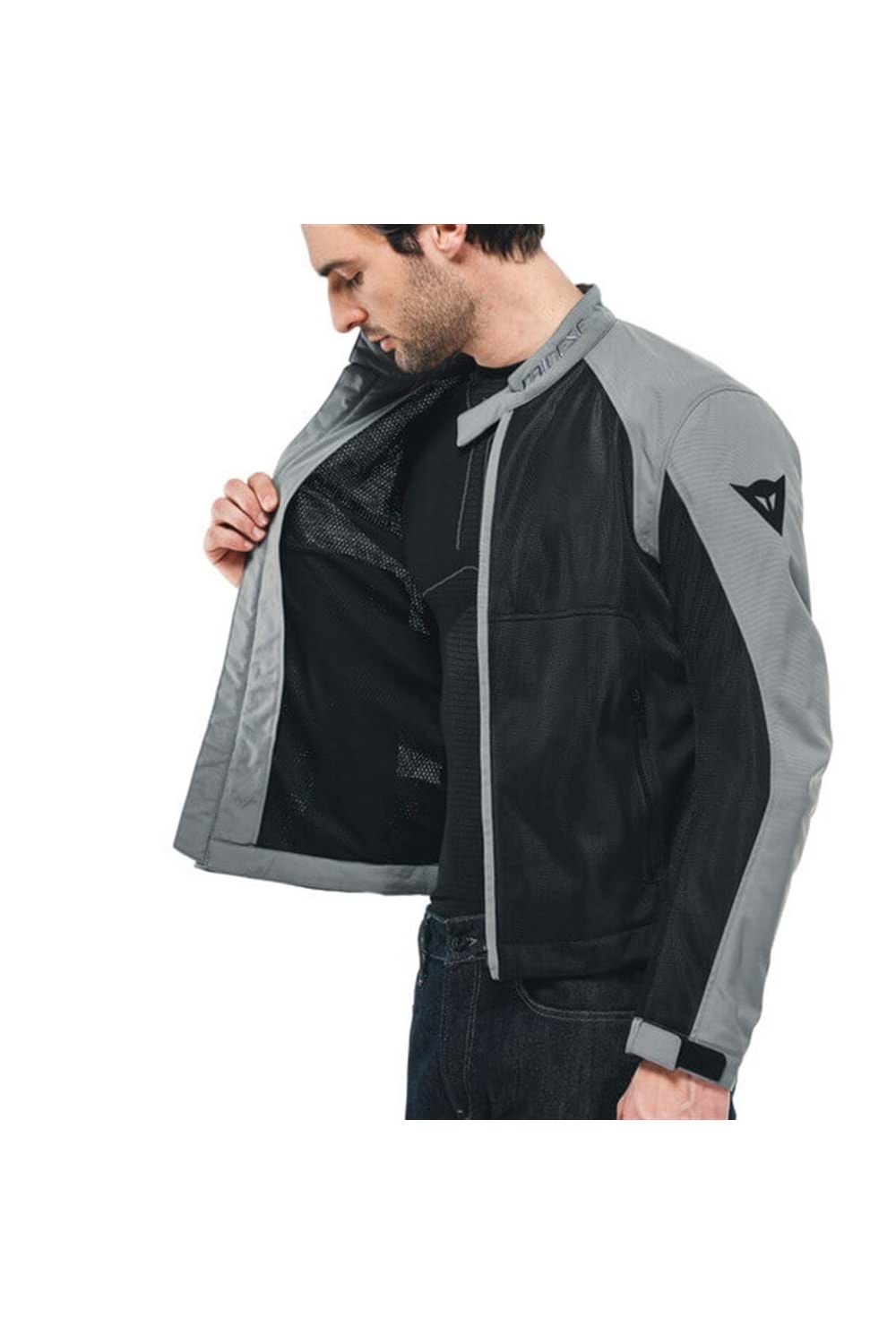 DAINESE CEKET/SEVILLA AIR TEX BLACK BLACK 50 GRİ