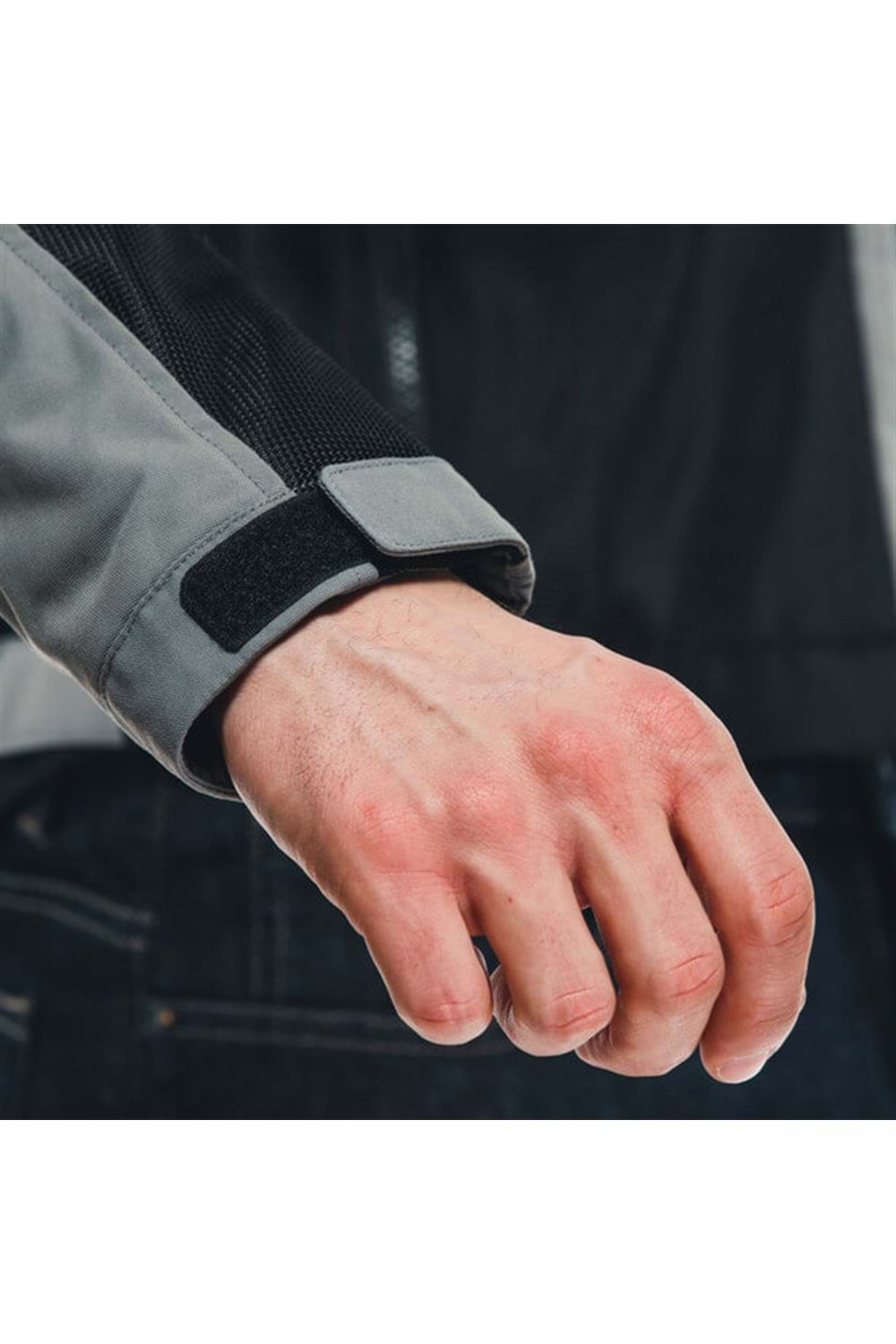 DAINESE CEKET/SEVILLA AIR TEX BLACK BLACK 50 GRİ