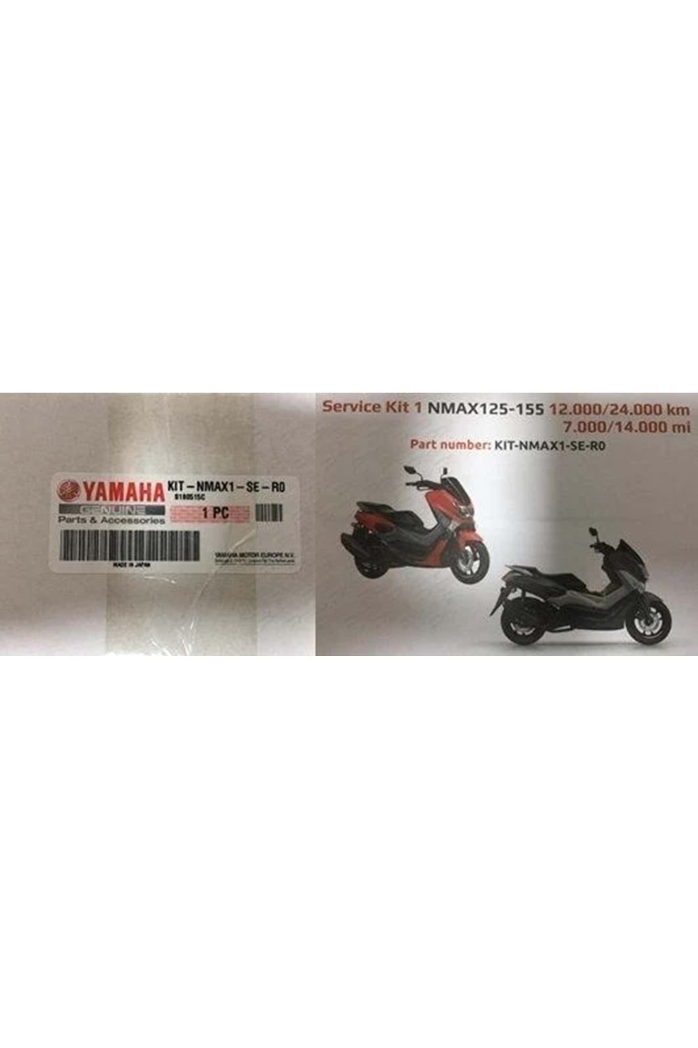 Nmax 125/155 Servis Kit 1 (12000-24000 KM)
