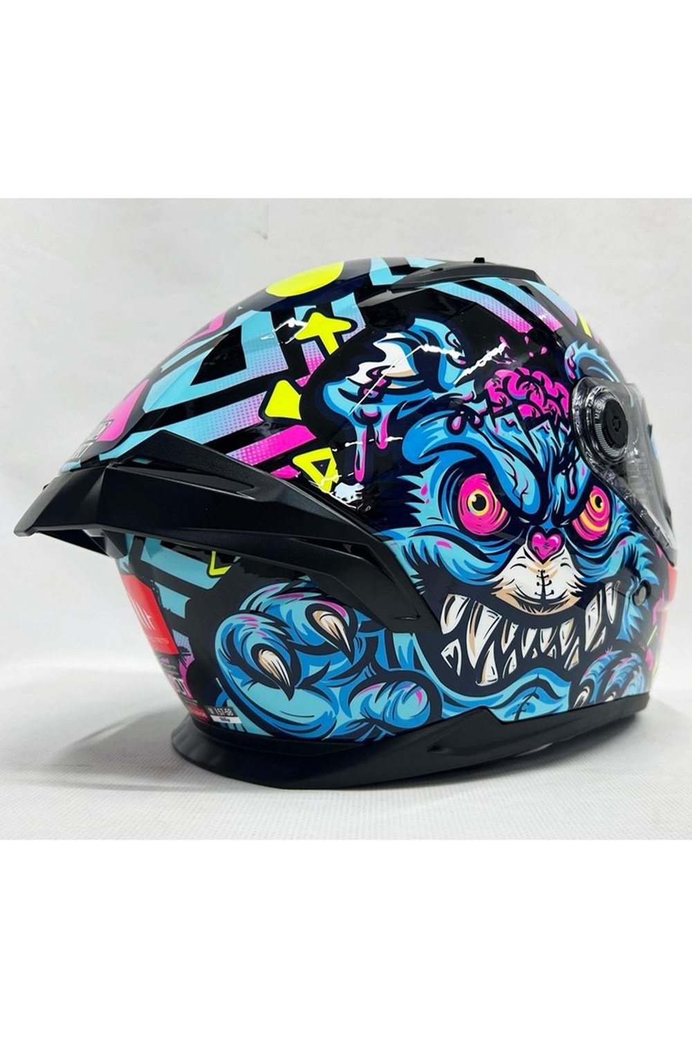 MT KASK FF128SV BRAKER SV CRAZY TEDDY B7 PARLAK