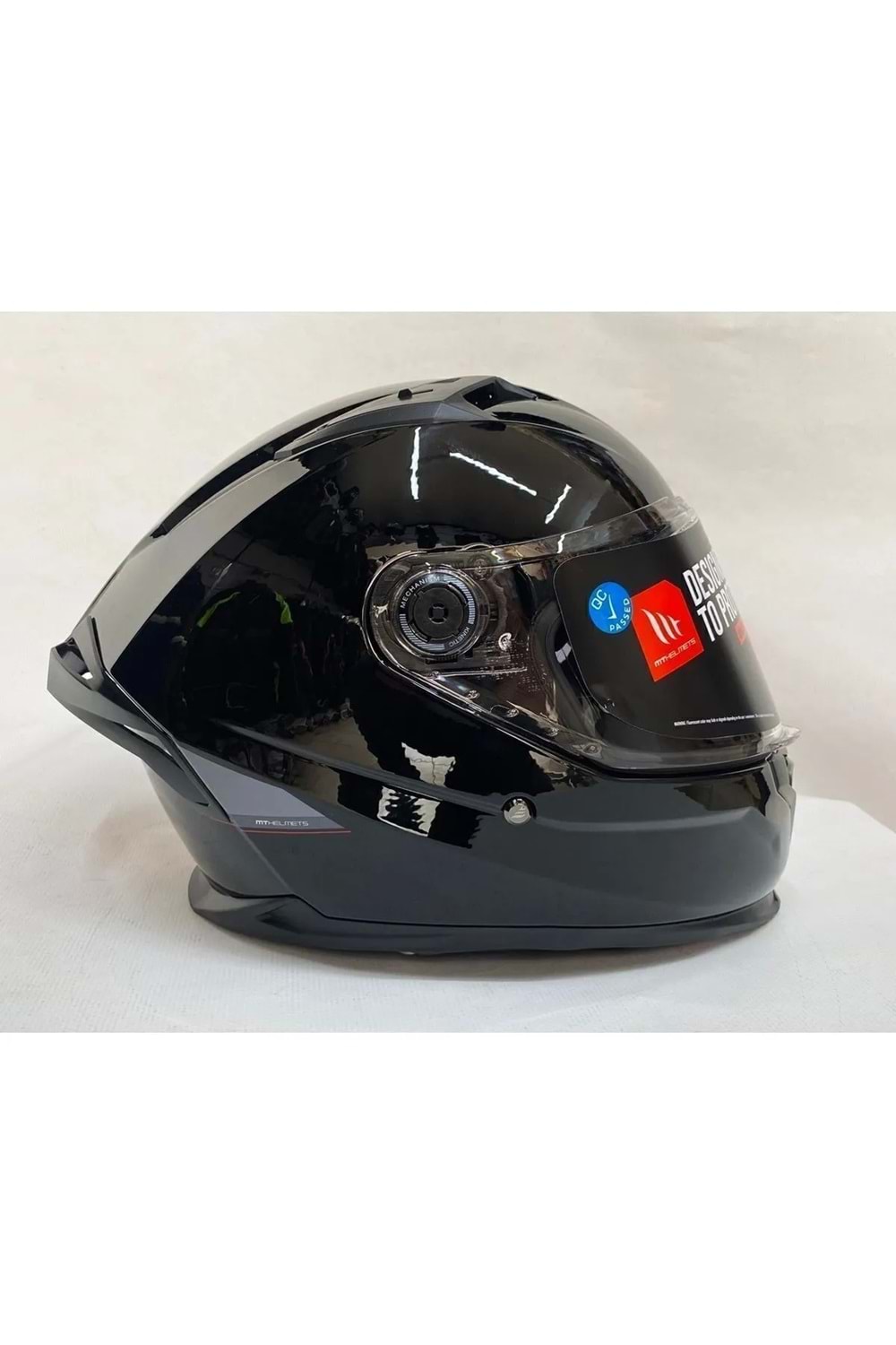 MT Kask Braker Sv A1 Parlak Siyah
