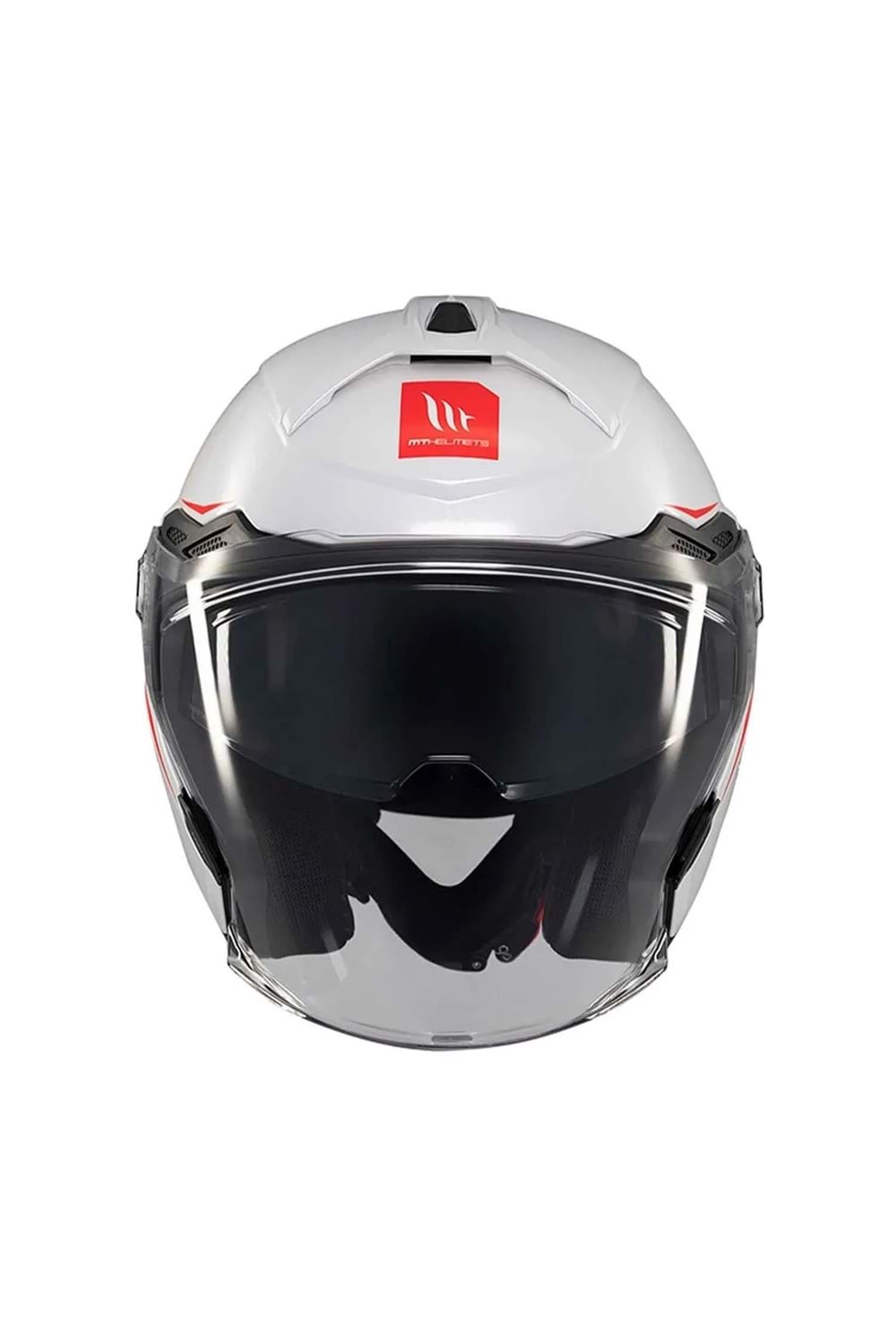 MT Cosmo Sv Solid A0 Parlak Beyaz Açık Kask