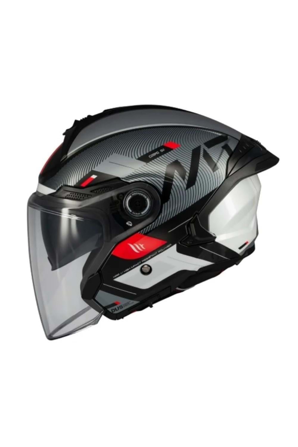 MT Cosmo SV OF515SV Silence B2 Parlak Yazlık Motosiklet Kaskı