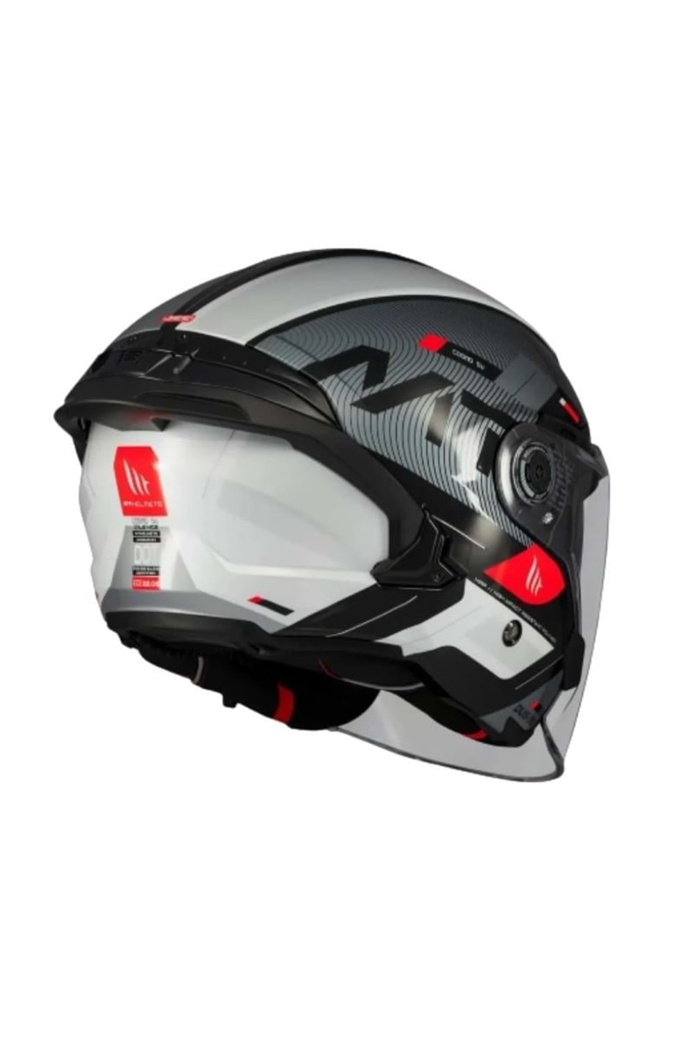 MT Cosmo SV OF515SV Silence B2 Parlak Yazlık Motosiklet Kaskı