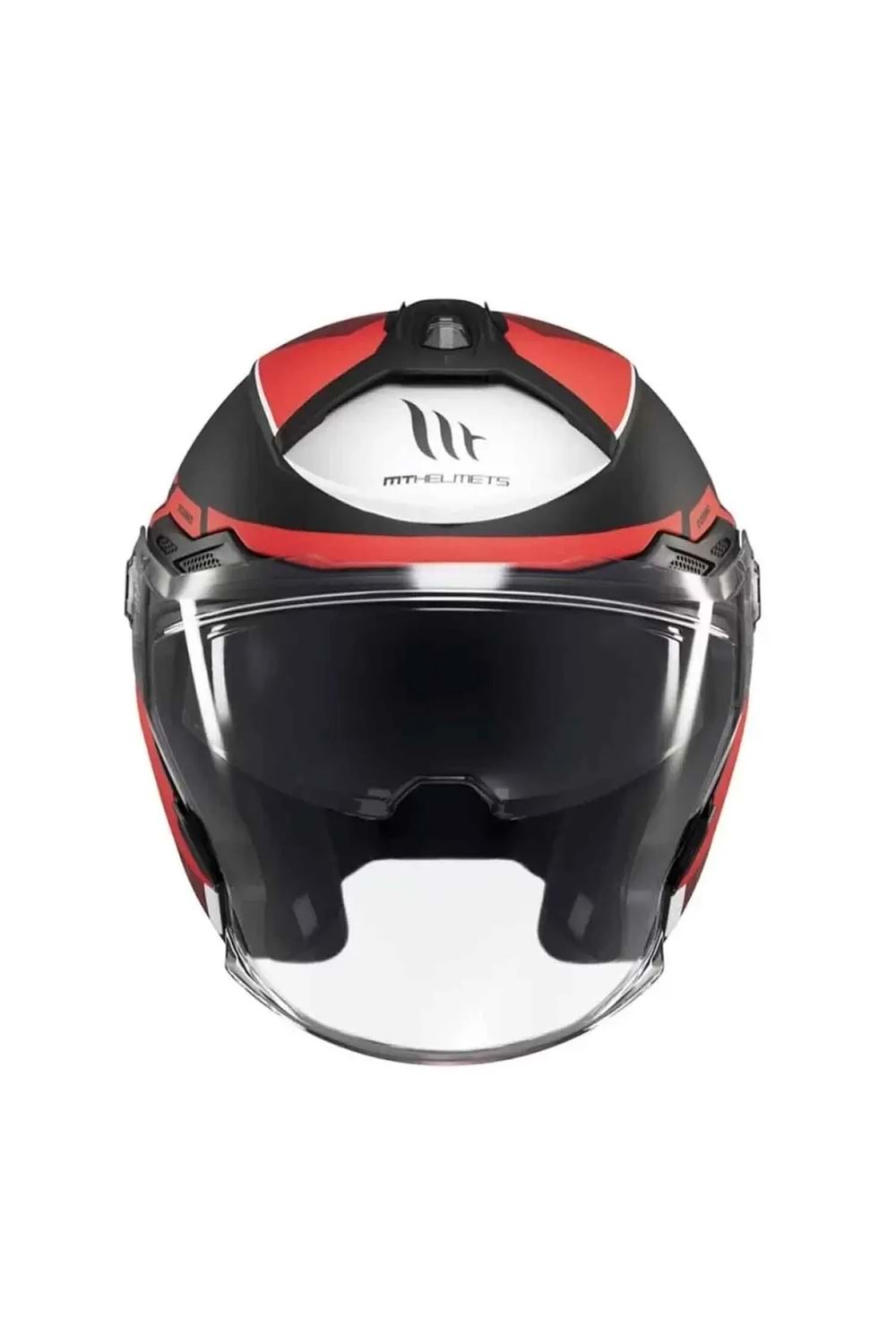 MT Cosmo Sv Cruıser B5 Mat Kırmızı Açık Kask