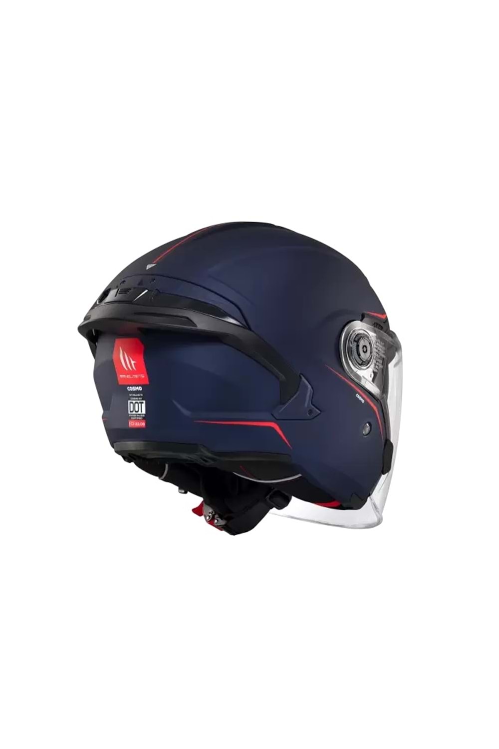 MT Cosmo Sv Solid A7 Mavi Mat Açık Kask