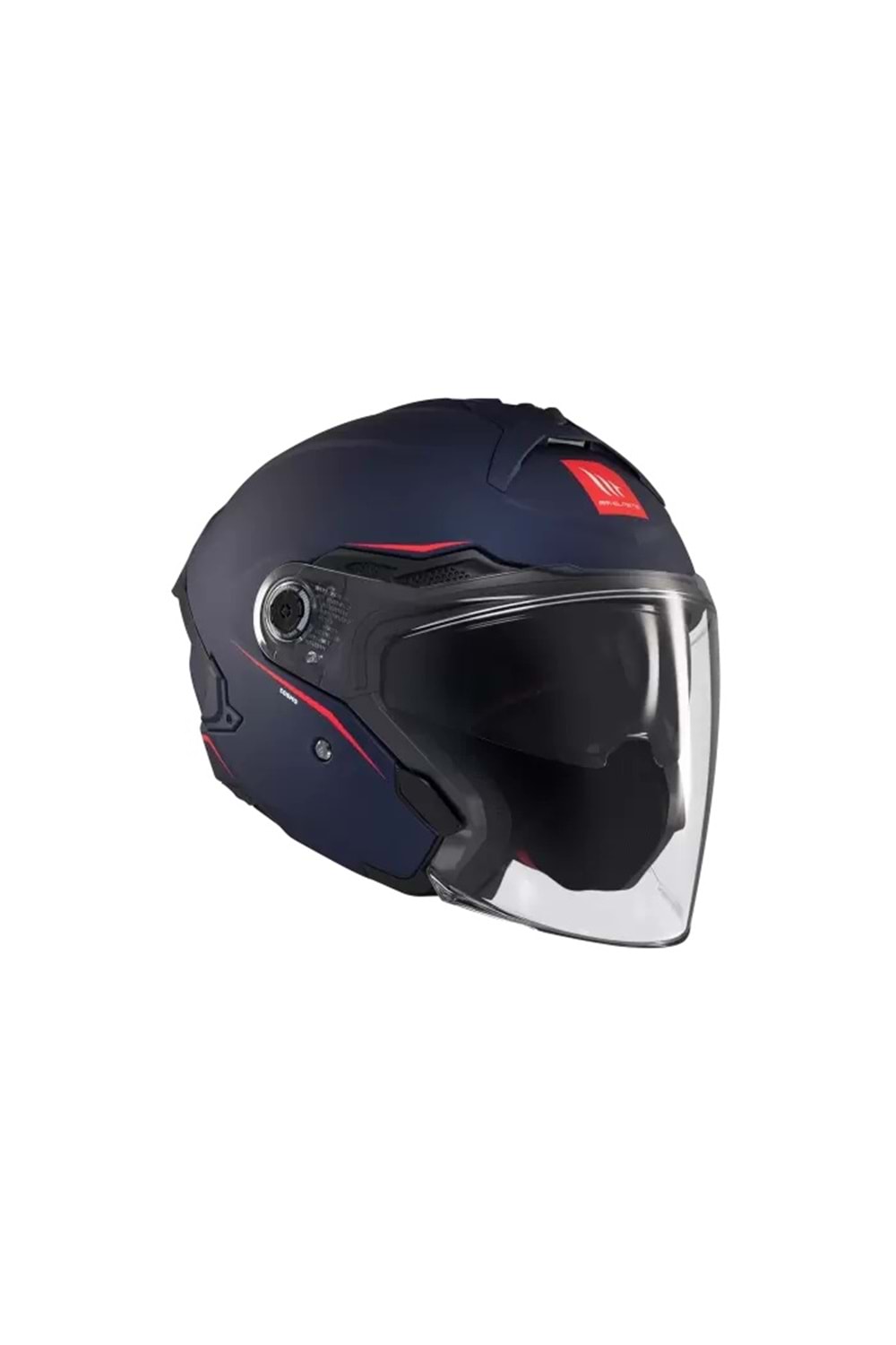 MT Cosmo Sv Solid A7 Mavi Mat Açık Kask