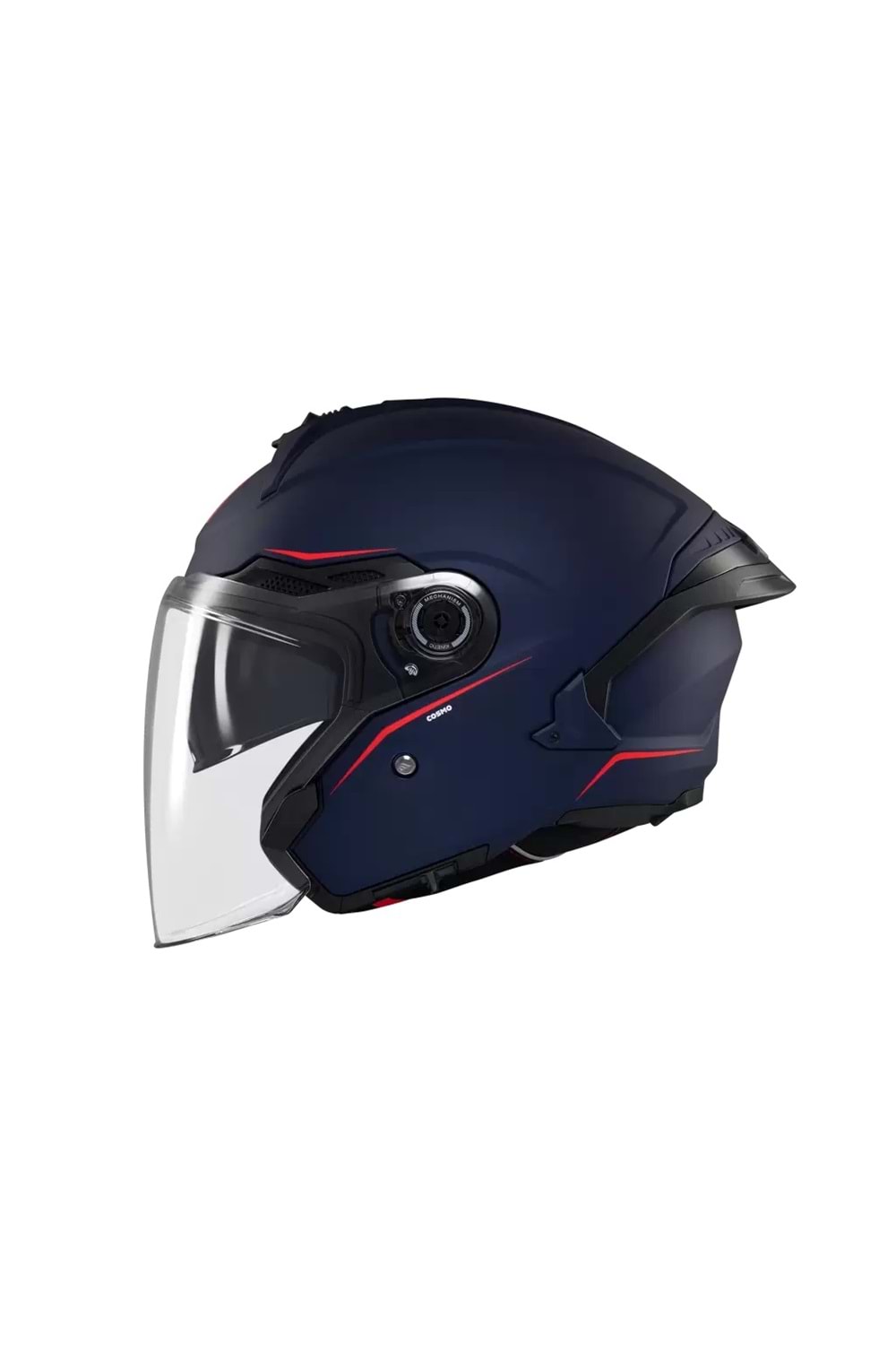 MT Cosmo Sv Solid A7 Mavi Mat Açık Kask