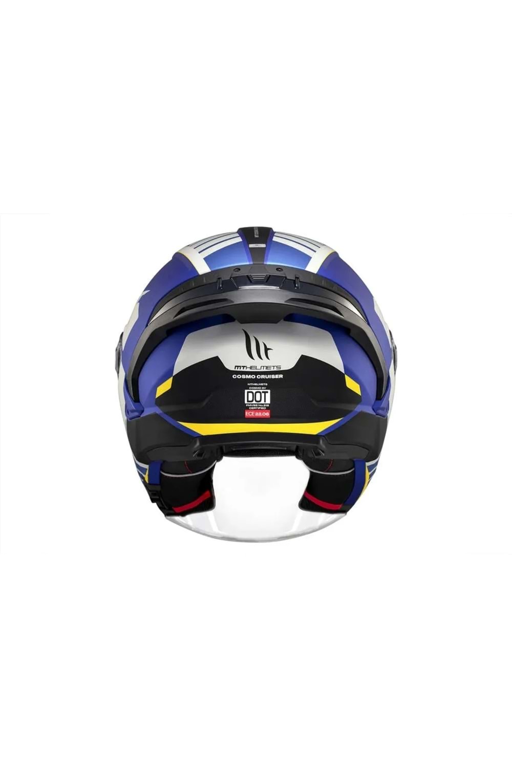 MT Cosmo Sv Cruıser C7 Mat Mavi Açık Kask