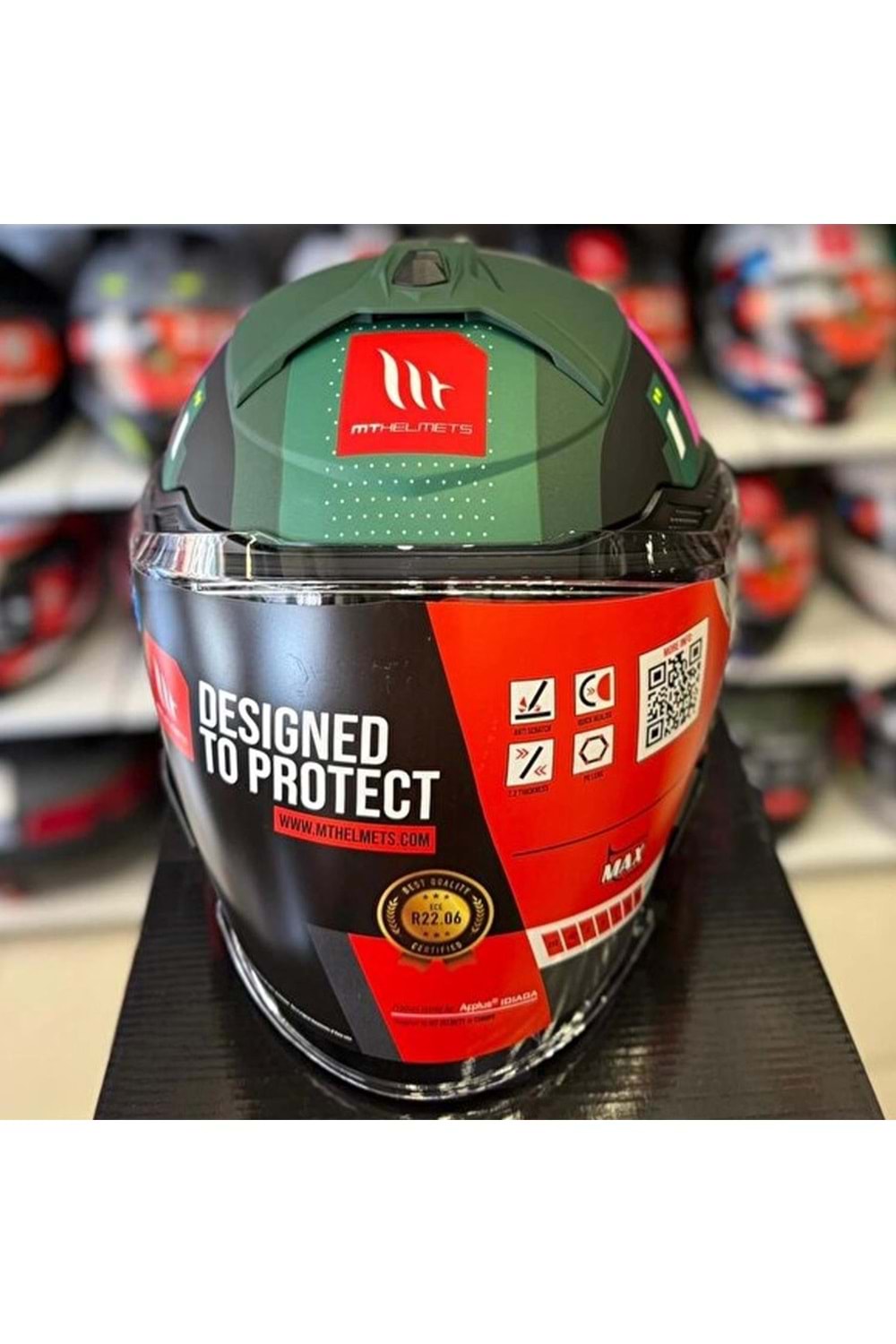 Mt Cosmo Sv Sergio Garcia D18 Mat Açık Kask