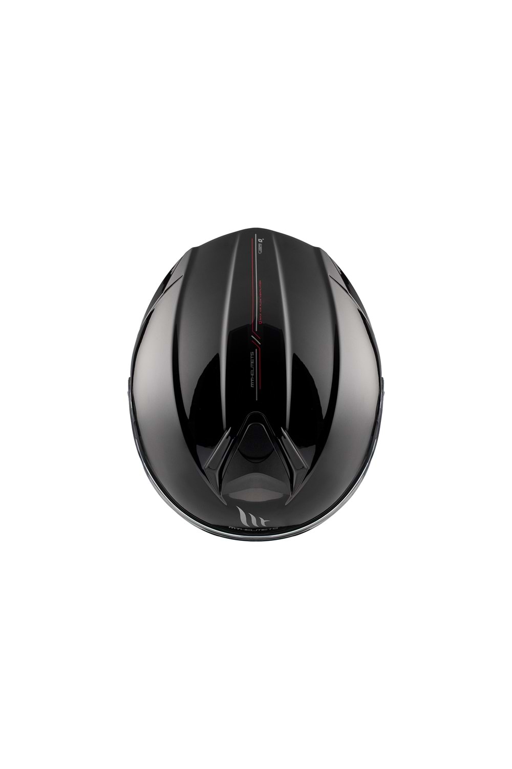 MT Genesis Sv Solid A1 Parlak Siyah Çene Açılır Kask