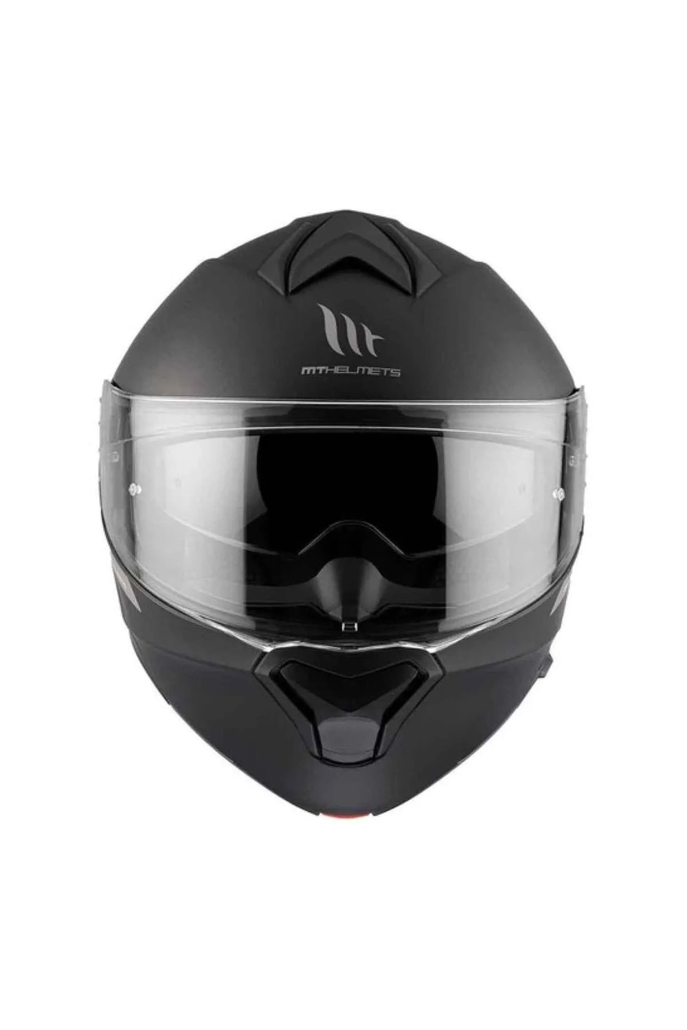 MT Genesis Sv Solid A1 Mat Çene Açılır Kask SİYAH