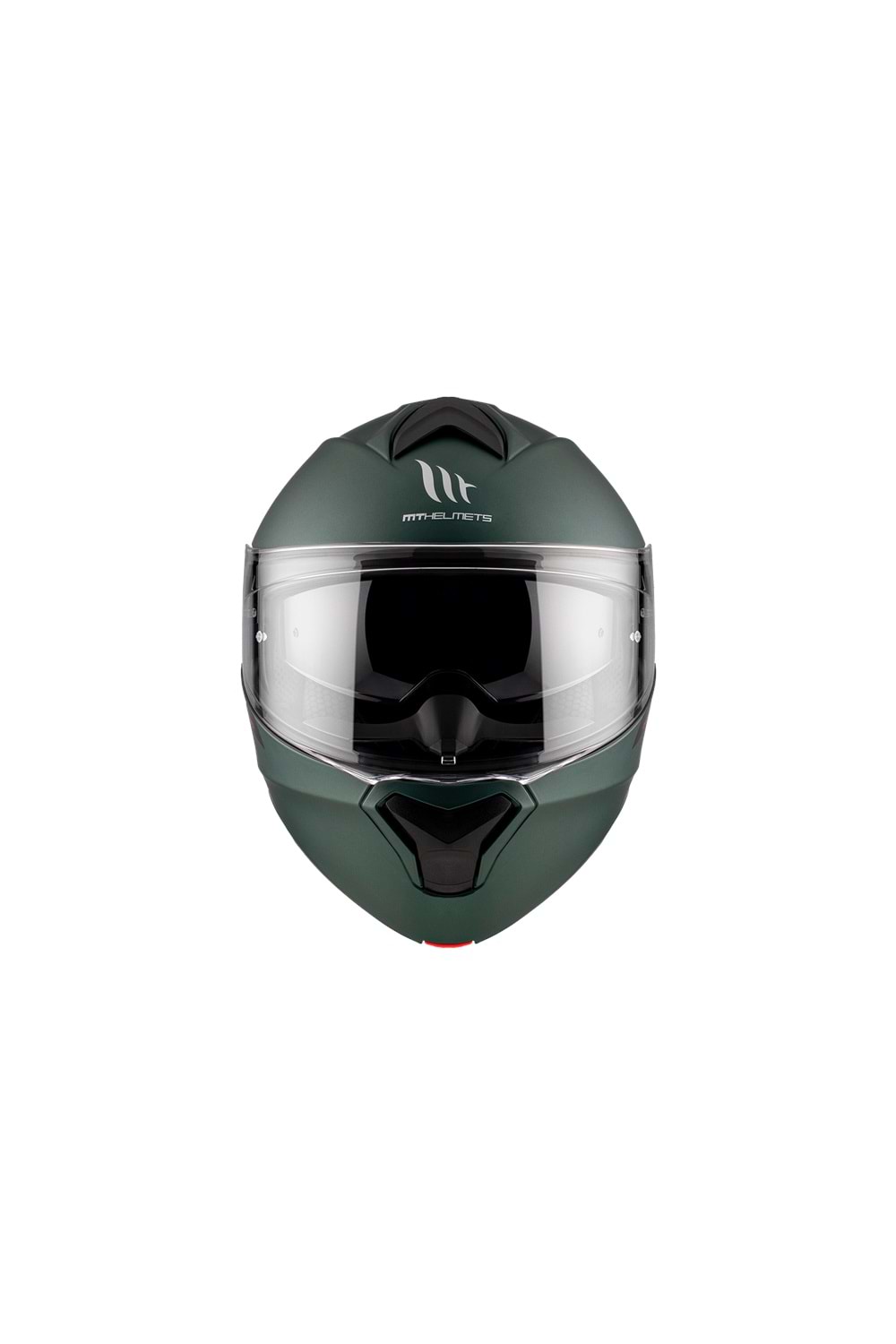 MT Genesis Sv Solid A6 Mat Yeşil Çene Açılır Kask