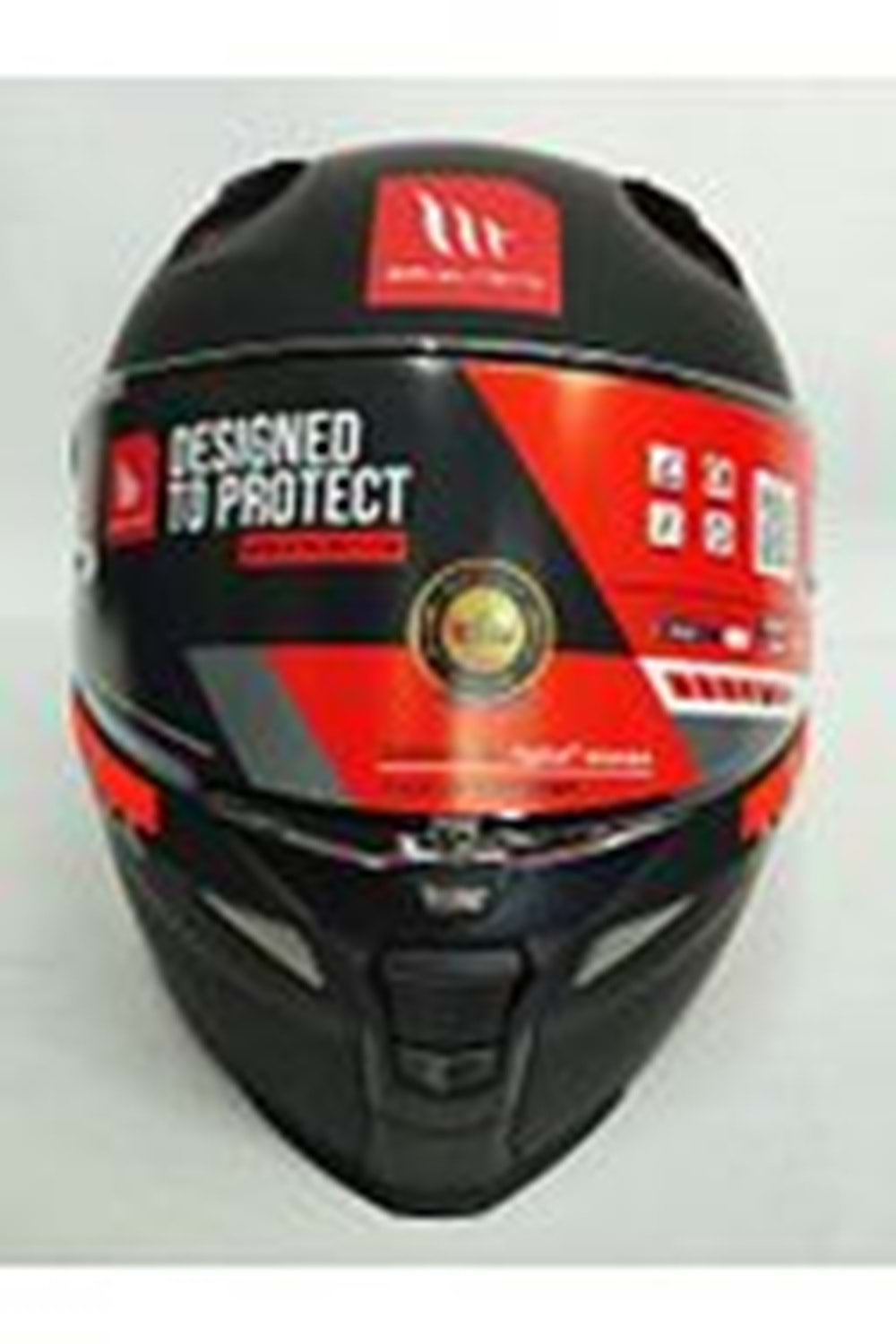 MT Kask Revenge 2 Solid A1 Matt Black Şeffaf Vizörlü MAT SİYAH