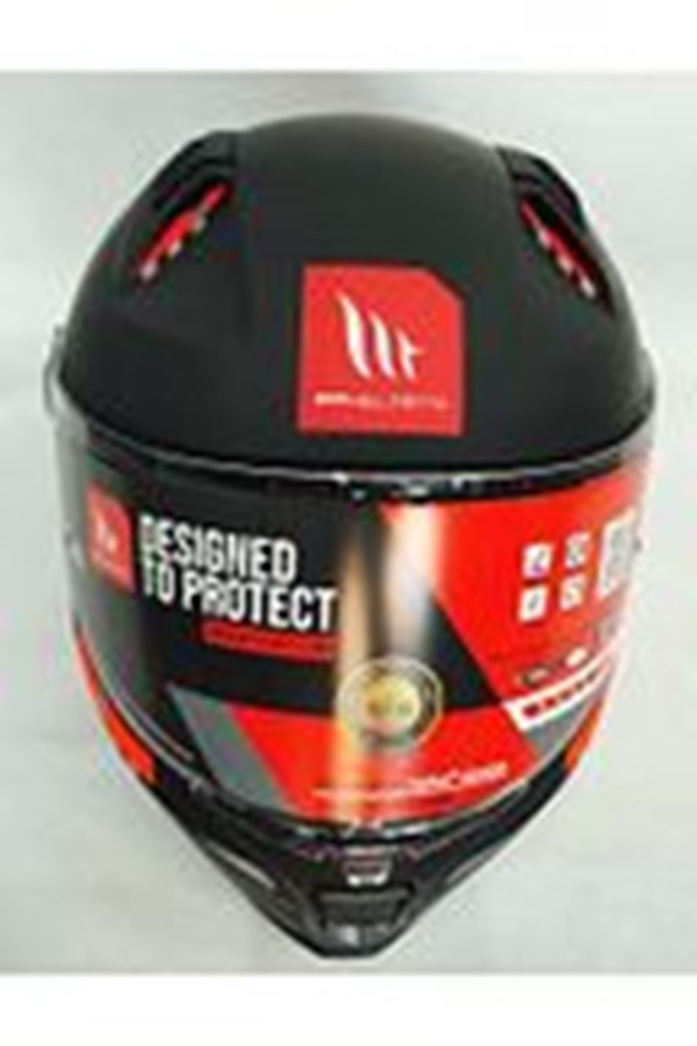 MT Kask Revenge 2 Solid A1 Matt Black Şeffaf Vizörlü MAT SİYAH