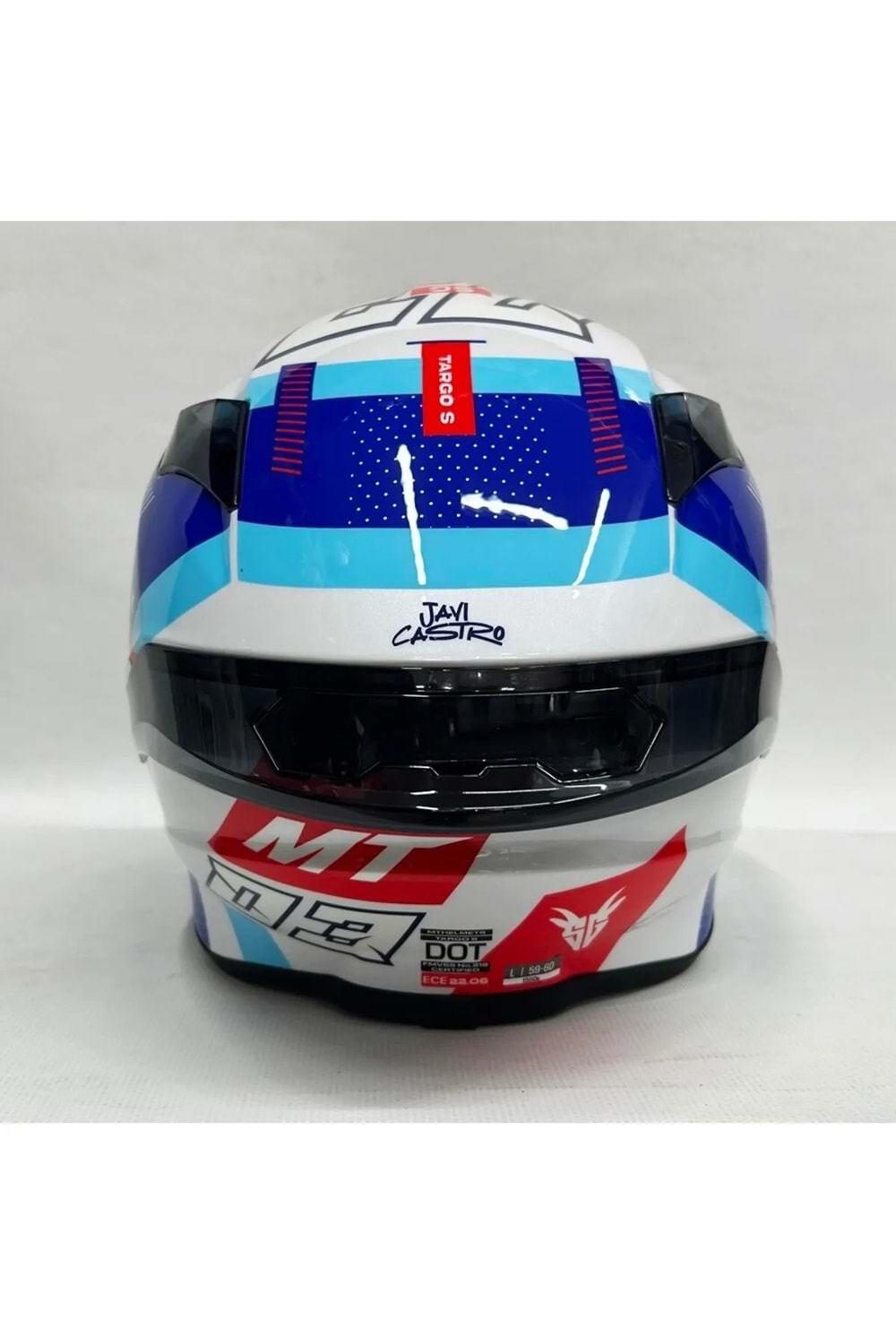 MT Targo S Sergio Garcia D7 Şeffaf Vizörlü