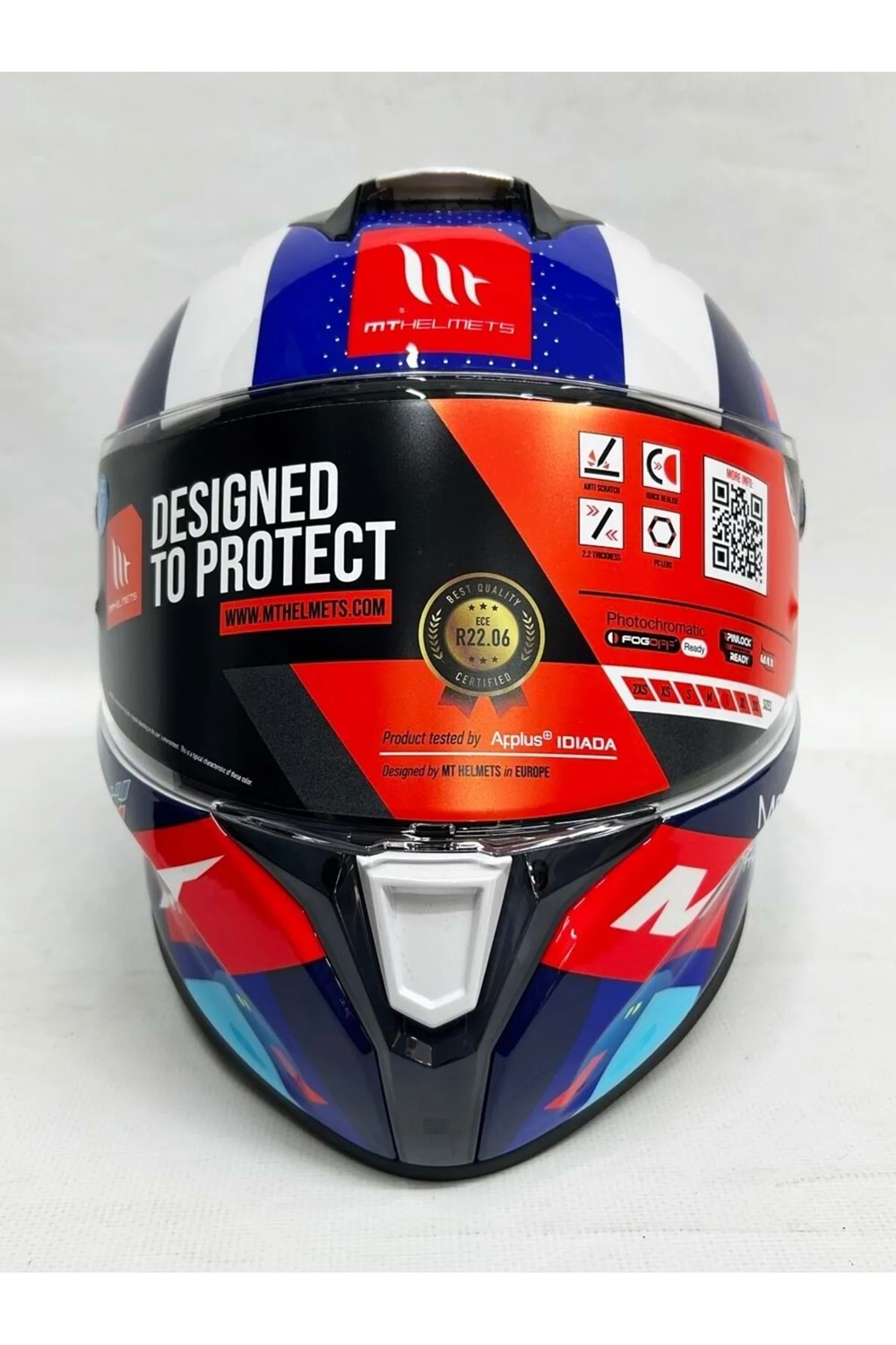 MT Targo S Sergio Garcia D7 Şeffaf Vizörlü