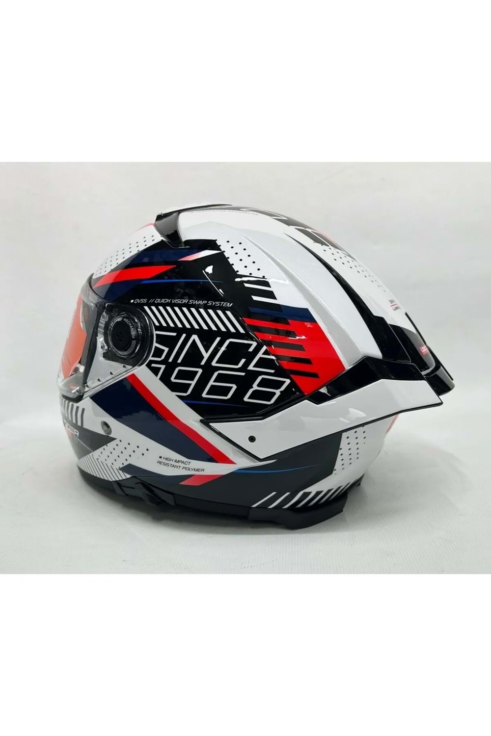 MT Thunder 4sv Luminence A7 Şefaf Vizörlü Kask Parlak Renk ÇOK RENKLİ