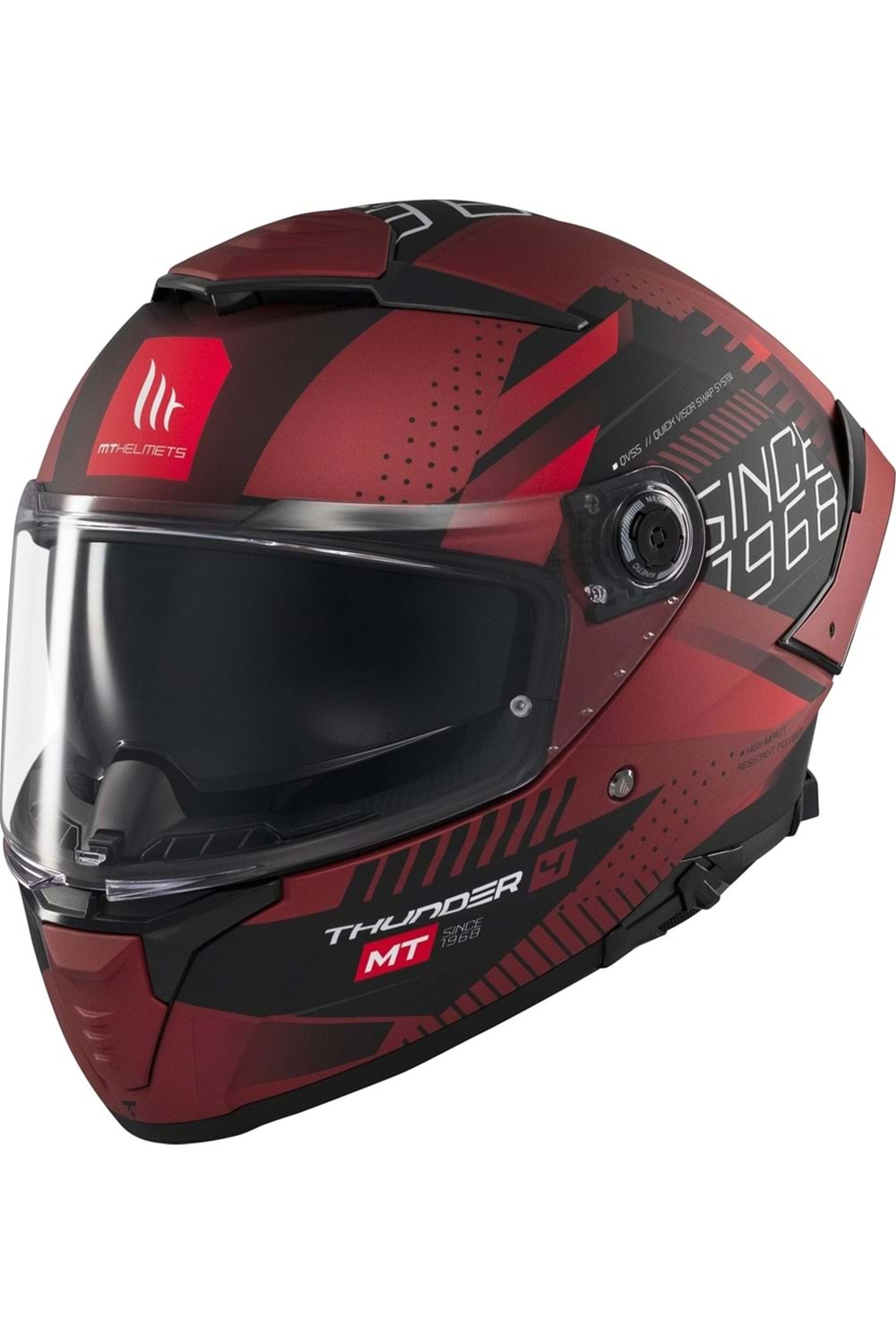 Mt Thunder 4 Sv Luminence D5 Mat Kırmızı