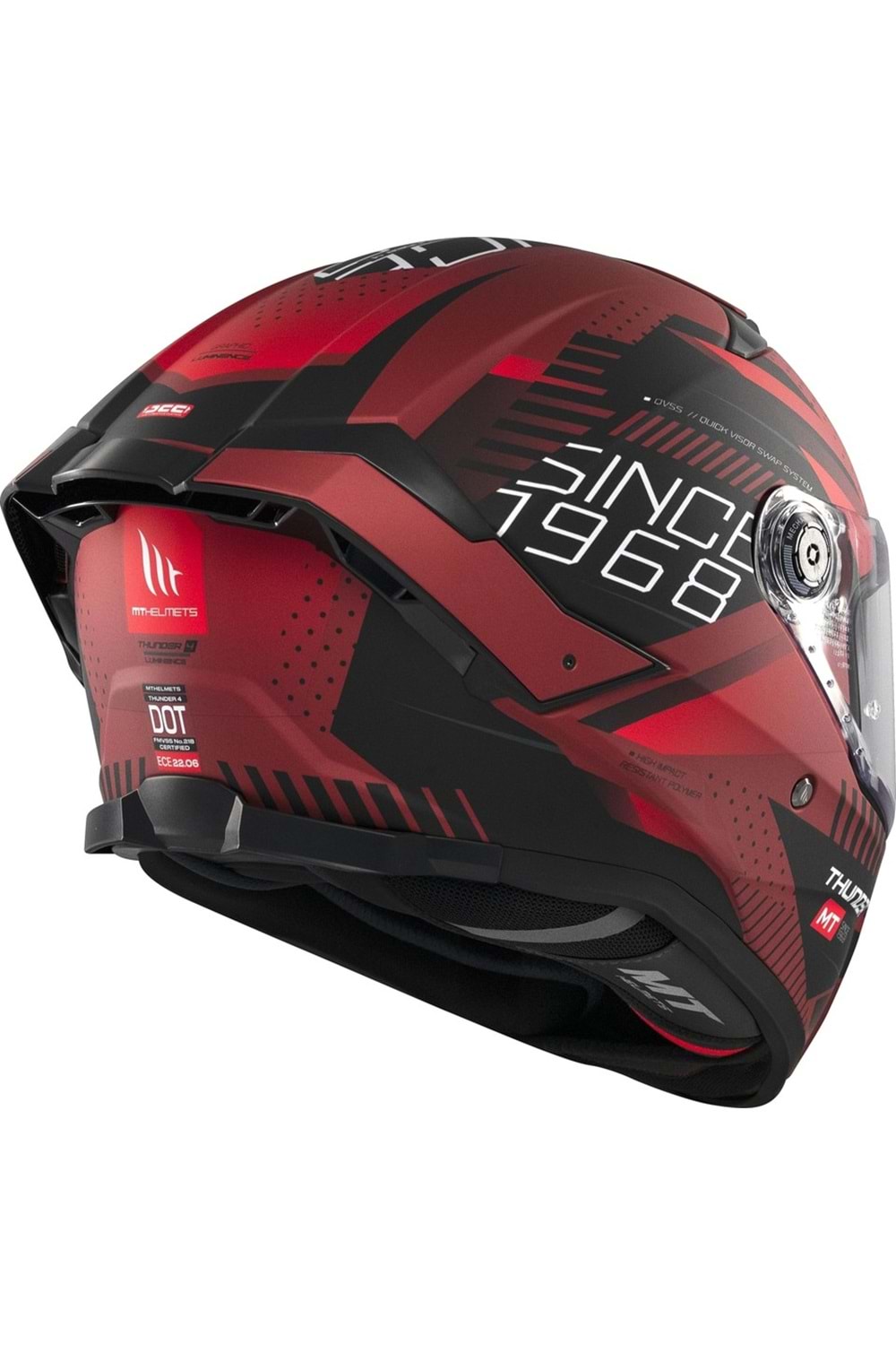 Mt Thunder 4 Sv Luminence D5 Mat Kırmızı