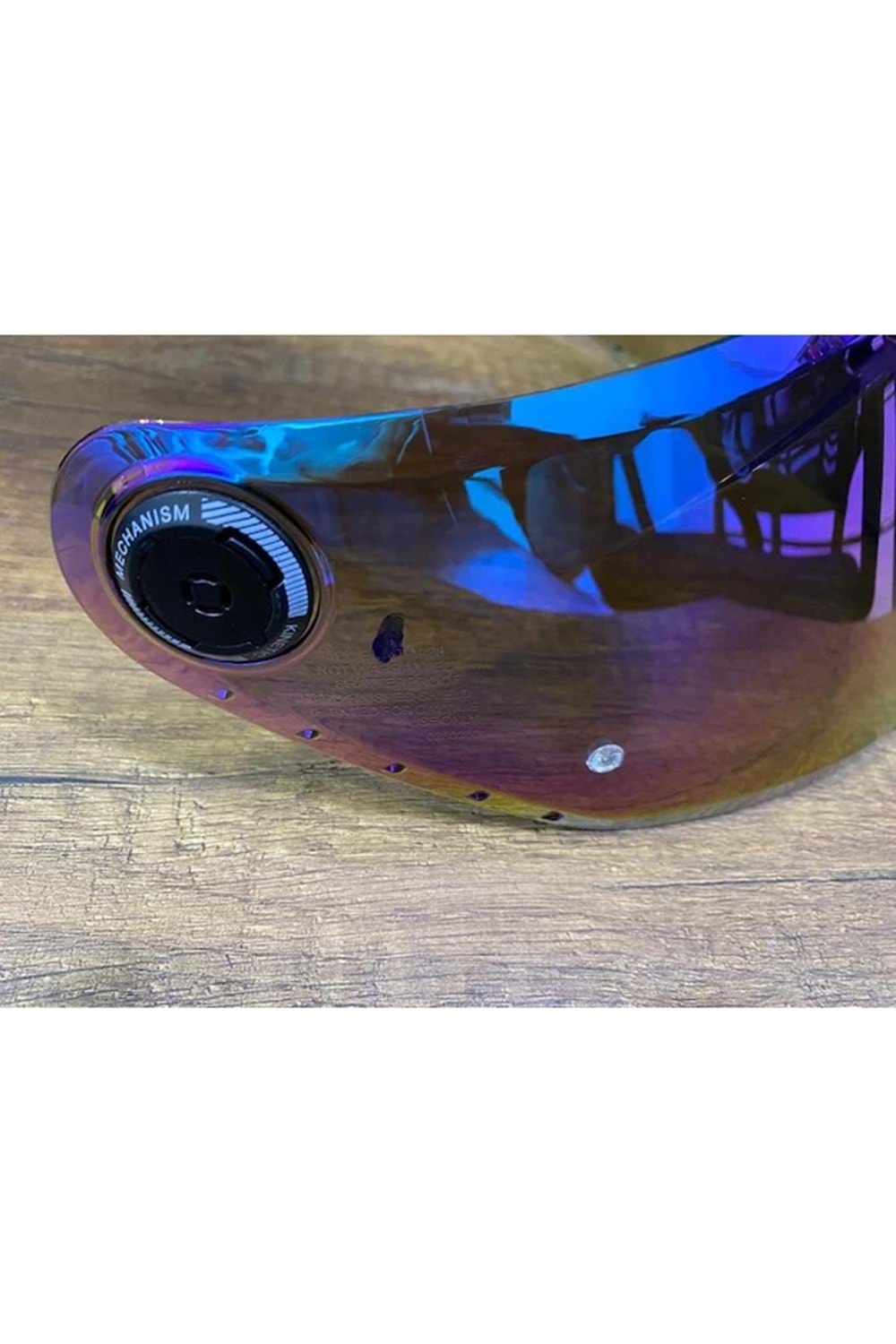 Mt Vizör V-28 İridyum Renk Kask Camı