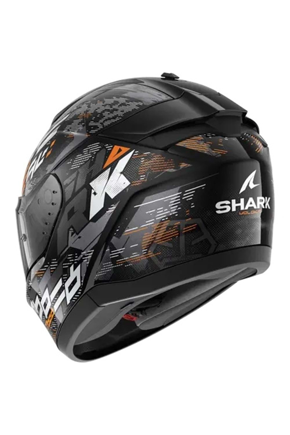 Shark Rıdıll 2 Molokai Kapalı Turuncu Siyah Kask