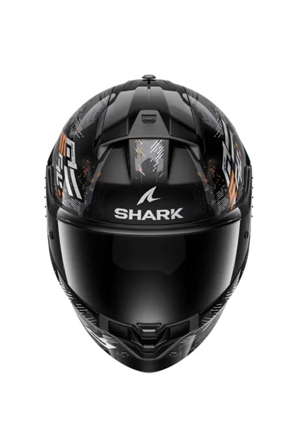 Shark Rıdıll 2 Molokai Kapalı Turuncu Siyah Kask