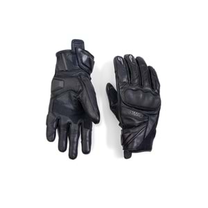 YAMAHA YAZLIK ERKEK DERİ ELDİVEN SİYAH