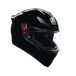 Agv K1 S Mono Black Kapalı Kask SİYAH