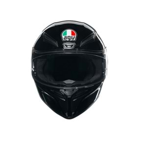 Agv K1 S Mono Black Kapalı Kask SİYAH