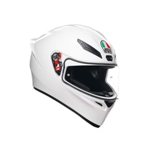 Agv K1 S Mono White Kapalı Kask