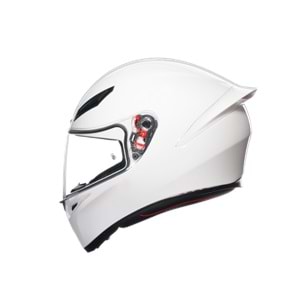 Agv K1 S Mono White Kapalı Kask