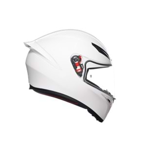 Agv K1 S Mono White Kapalı Kask
