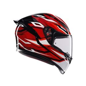 Agv K1 S Lion Black Red White Configuration Kapalı Kask