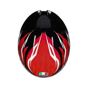 Agv K1 S Lion Black Red White Configuration Kapalı Kask