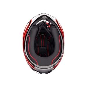 Agv K1 S Lion Black Red White Configuration Kapalı Kask
