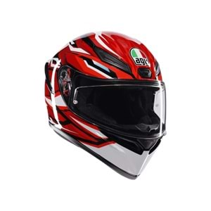 Agv K1 S Lion Black Red White Configuration Kapalı Kask