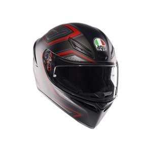 Agv K1 S Sling Matt Black Red Kapalı Kask
