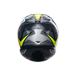Agv K6 S Joan Black Blue Yellow Kapalı Kask