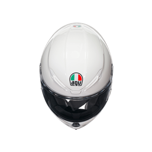 Agv K6 S Mono White Kapalı Kask