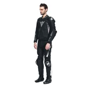 Dainese Super Speed 4 Black Matt Charcoal Gray Deri Mont