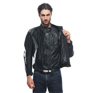 Dainese Super Rider 2 Black White ABSØLUTESHELL™ Mont SİYAH