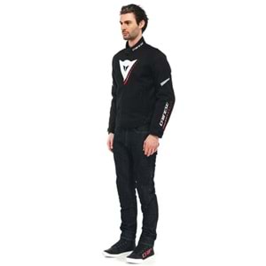 Dainese Veloce Black White Lava Red D-Dry Mont