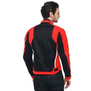 Dainese Hydra Flux 2 Air Black Lava Red D-Dry Mont KIRMIZI