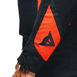 Dainese Energyca Air Black Fluo Red Tekstil Mont KIRMIZI SİYAH