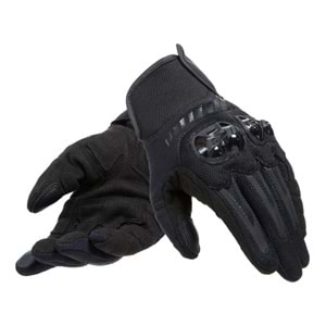 Dainese Mig 3 Air Tex Black Tekstil Eldiven SİYAH