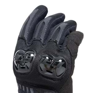 Dainese Mig 3 Air Tex Black Tekstil Eldiven SİYAH